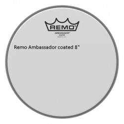 Remo 08" Ambassador Coated